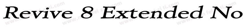 Revive 8 Extended Normal字体转换